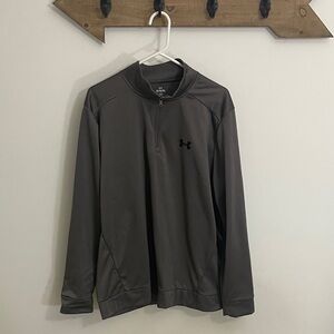 Under Armour Men's Dark Gray Quarter-Zip Jacket